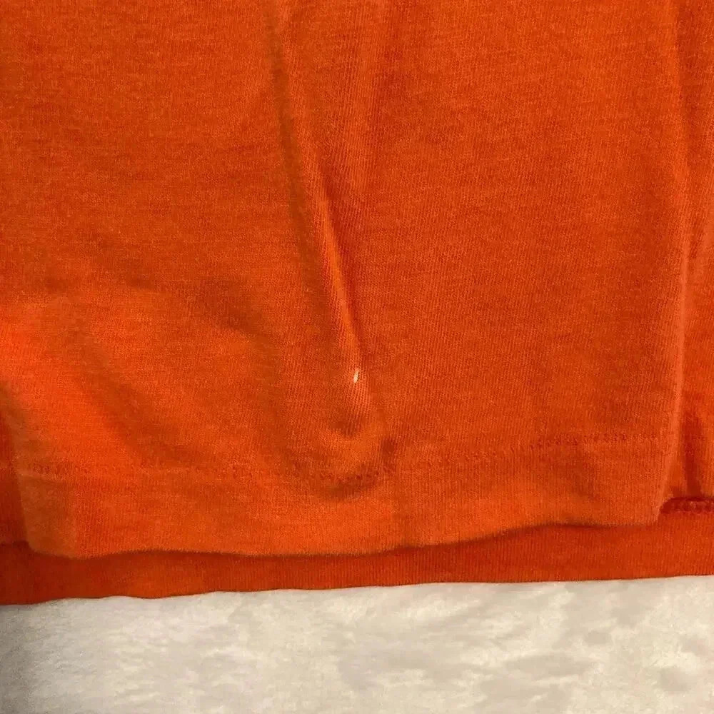 Polo Ralph Lauren Men's Crew-Neck Solid short sleeve T-shirt Orange Size XL - Picture 8 of 9